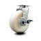 Service Caster 6 Inch Nylon Swivel Caster with Roller Bearing and Brake SCC SCC-20S620-NYR-TLB - alternate 1